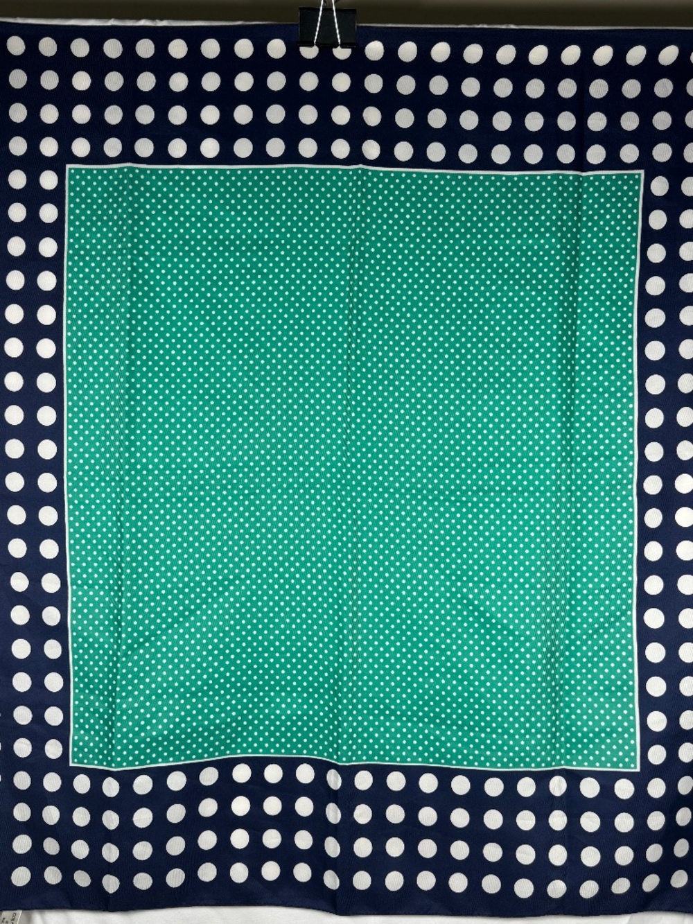 Vintage Italian Polka Dots Scarf
